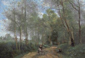 Byen Avray av Jean-Baptiste-Camille Corot